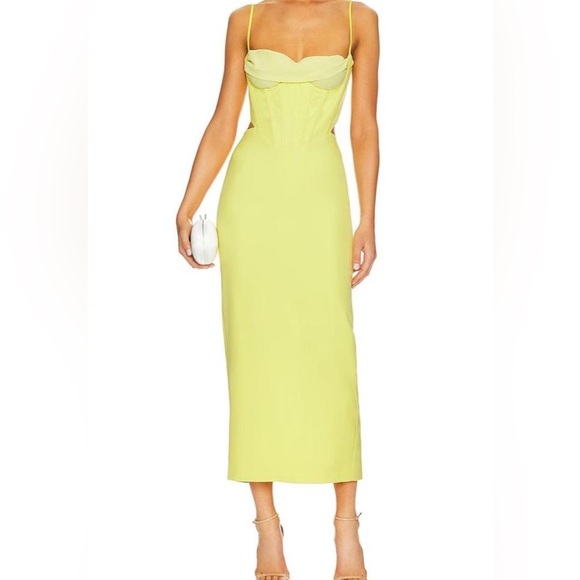 Bardot Dresses & Skirts - Bardot Limoncello Midi Martini Dress, Size Medium, US6 NWT